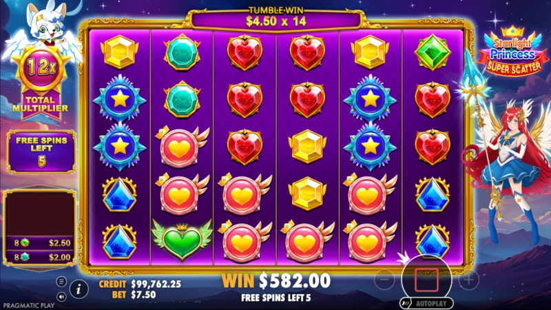 Starlight Princess Super Scatter Özellikler